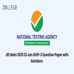 JEE Main 2025 Question Paper PDF with Solutions Jan 23 Shift 2